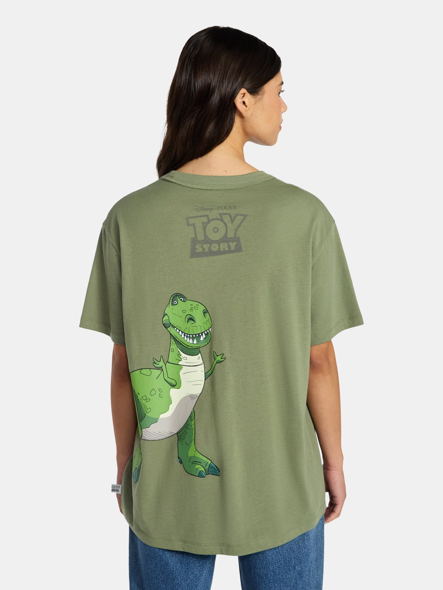 Toy Story Women's Gang Graphic Tee with Short Sleeves, Sizes XXS-XXL