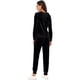 thumbnail image 5 of Conjunto de chándal de terciopelo para mujer, sudadera con capucha y cremallera completa, pantalones de chándal largos, ropa deportiva con bolsillos S-XXLL, 5 of 5