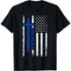 thumbnail image 1 of Camiseta Mujer Jesús Fe Cruz Línea Azul Policía - Apoyo Policial, 1 of 5