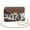 Cow Print, variant on Pzuqiu Colorful Notes Crossbody Leather Bags Women Metal Chain Strap Trendy Quilted Crossbody Purse for Women Versatile Exquisite Practical for Daily Use and Travel