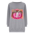 thumbnail image 4 of Sweat à Capuche Mode pour Femmes 2023 Manches Longues Col Rond Imprimé Chandail en Molleton Blouse 50 % de Réduction Costumes Halloween/noël, 4 of 4
