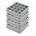 thumbnail image 1 of Organizador de cajones Joyoldelf de 16 celdas para calcetines y ropa interior, paquete de 4, 1 of 7