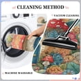 thumbnail image 4 of 32"x20" Door Mat Mat Absorbent & Non-Slip Entryway Rug Washable Floor Mat Cute Mushroom House, 4 of 8