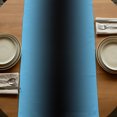 thumbnail image 5 of Blue Black Ombre Table Runner 70 Inches Long, Cotton Linen Table Runner Dresser Scarf, Modern Gradient Abstract Art Fabric Tablerunners for Dining Coffee Tables Wedding Holiday Party 13"x70", 5 of 9