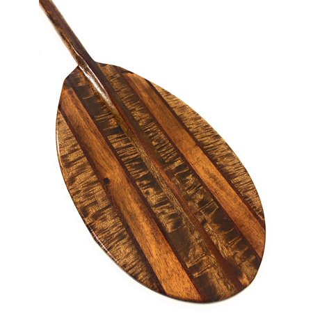 Exquisite Outrigger Koa Paddle w/ Inlay 50" Oahu Built | #koa4403