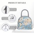 thumbnail image 4 of Fotbe Animals Travel World Map Bolsa de Almuerzo con Estampado, Lonchera Aislada, Contenedor de Comida Reutilizable Tipo Cooler a Prueba de Fugas, 4 of 6