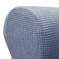 thumbnail image 4 of 2x Universal Sofa Cover Armrest Cover Sofa Arm Protectors Elastic Washable Stretchable Armchair Covers for recliner Couch Home Loveseat Dark Grey, 4 of 10
