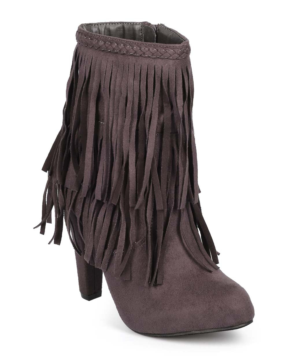 chunky heel booties size 11