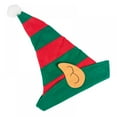 thumbnail image 6 of Christmas Elf Felt Hat Christmas Holiday Party Hats Featuring One Size fits Most Unisex Hats for Jingle Bells Kids, Teens, Adults Green, 6 of 6
