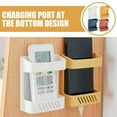 thumbnail image 5 of CRILSTYLEO Wall Mount Remote Controller Holders Abs Rectangular Simple Design For Bedroom Living Room, 5 of 8