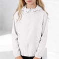 thumbnail image 6 of snilers Kids Zip Up Hoodie Girls Boys UPF 50+ Sun Protection Jacket Long Sleeve Hooded Cooling Shirt Outerwear 0-15 Years, 6 of 9