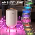 thumbnail image 3 of Ktaxon Towel Warmer, 20L Towel Warmer Bucket for Bathroom - Bluetooth Speaker Ambient Light, Adjustable Timer, Auto Shut-Off, Fits Up to Two Large 40x70 Towels, Blanket Robes Pjs, Ideal Gift - White, 3 of 13