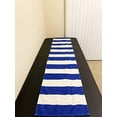 thumbnail image 5 of Aayu Brand Table Runner for Dining-Table Setting |Thick 250 GSM (16 Inch X 72 Inch) |Table Runner for Baby Birthdays, Home Decor & Wedding (Blue Stripes), 5 of 6