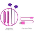 thumbnail image 2 of TCL Bluetooth Sports In-Ear Headphones, Purple, SOCL200BTPP, 2 of 4