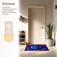 thumbnail image 3 of ODIKA 5'x7' Machine Washable Non-Slip Area Rug, Celestial Roaring Showcase High Traffic Rug, Blue, 436559, 3 of 7