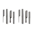thumbnail image 3 of Peine ligero Qarigey 4 unids/set Aluminio Negro brillante, 3 of 6