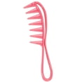 thumbnail image 3 of HILABEE Wide Tooth Comb, Hair Detangling Comb, Lightweight Mini Professional Hair Brush, Red, 3 of 9