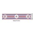 thumbnail image 3 of WHEANG Decorative Table Banner Independence Day Table Runner Holiday Print Vintage Independence Day Decoration Tablecloth Home Decor, 3 of 4