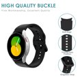 thumbnail image 2 of Reloj deportivo de silicona Correa de muñeca Cierre de color para Samsung Galaxy Watch 4 40mm/44mm Hugtrwg  Nuevos Originales, 2 of 9