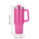 thumbnail image 3 of Botella Deportiva Portátil Paja 40oz Con Asa para Mujeres Y Hombres, 3 of 9