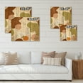 thumbnail image 4 of Designart 'One Line Portrait of Afro American Women VII' Modern Print on Natural Pine Wood, 4 of 5