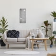 thumbnail image 2 of Stupell Industries Romantic Butterfly Quote Rustic Grey Grain Pattern Canvas Wall Art, 10 x 24, Design by Daphne Polselli, 2 of 5