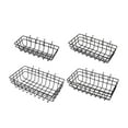 thumbnail image 4 of Juego de Contenedores de Cesta de Tablero Perforado de 4 Piezas, Cesta de Alambre de Metal Cuadrada, Ganchos para Cada Tablero para Almacenar Herramie, 4 of 8