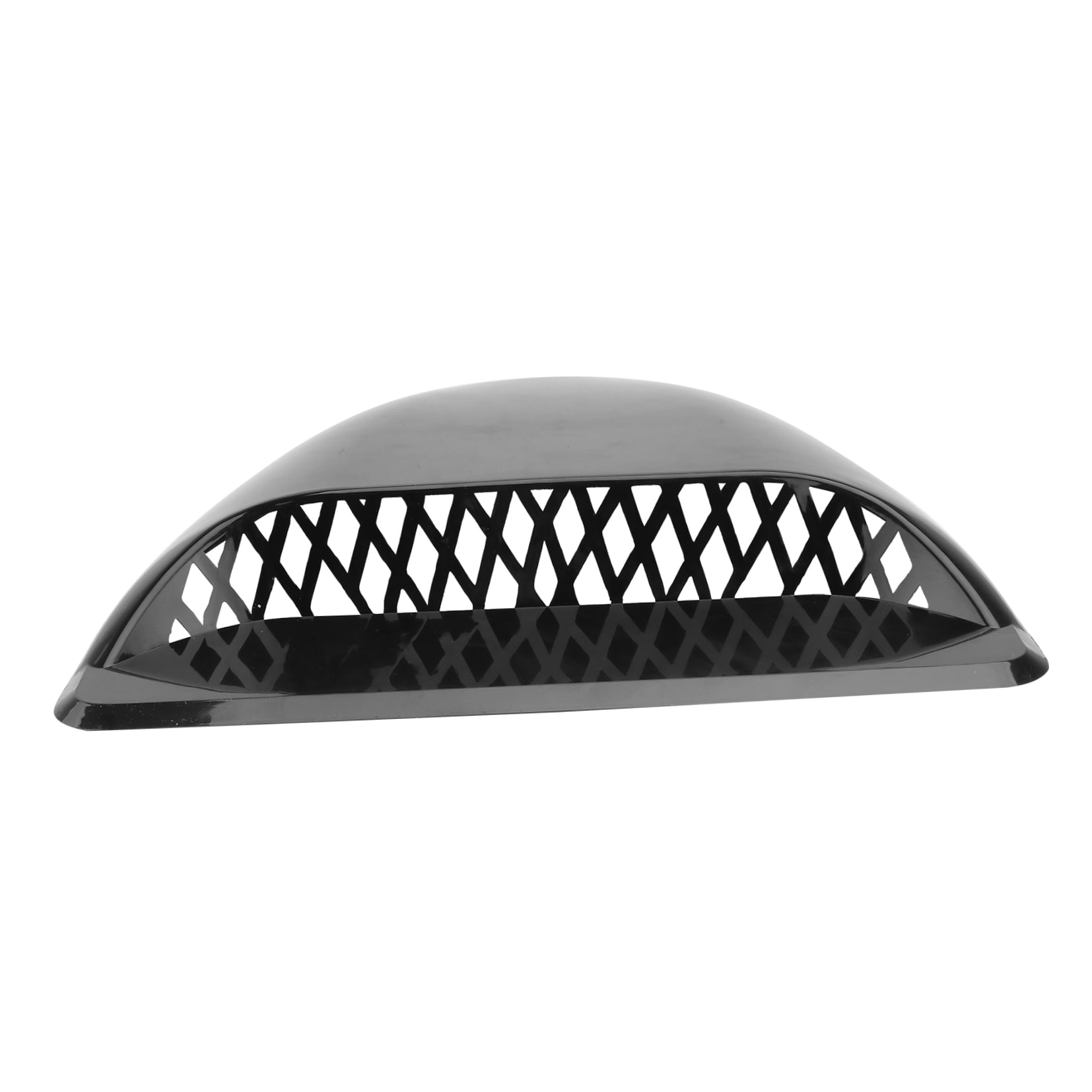 WORGEOUS Automobile Air Decoration Vents Hood Scoops for Cars Black