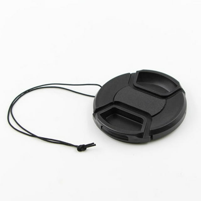 kurtrusly 46mm 52mm 58mm 67mm Universal Center Pinch Lens Cap Camera Caps 55mm