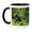 Black/White, variant on 3drose, Uganda, Kibale Np. a Male Chimpanzee Looks over His Shoulder., 15oz Mug