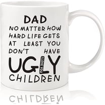 Fathers Day Dad Gifts from Daughter Son Wife,11oz Funny Coffee Mug Gifts for Dad Grandpa Father in Law,Unique Fathers Day Present Idea for Father Husband Men Him,Dad Birthday Gifts for New Dad Stepdad