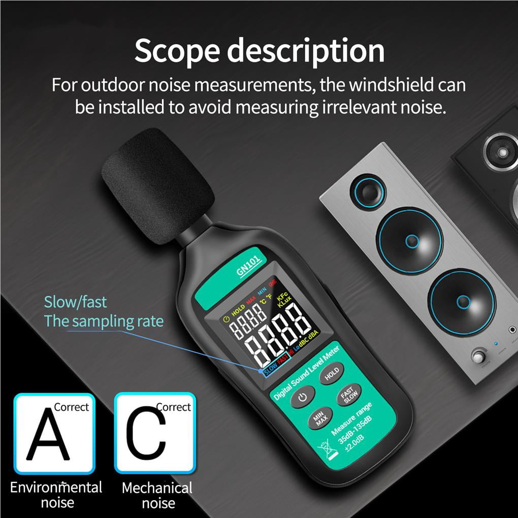 Noise Meter Measuring Sound Decibel Meter meter Professional Sound