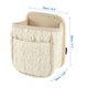 thumbnail image 4 of Bote de Basura para Auto Único y Práctico, Colgante para Asientos Delanteros y Traseros 1 Pcs Beige Blanco, 4 of 6