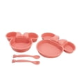thumbnail image 1 of Set Stor Bluey Set de plato, tazon y cubiertos rosas, 1 of 3