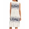 thumbnail image 3 of Women's Plus Size Summer Sleeveless Floral Casual Midi Dress Beach Loose Sundress, 3 of 3