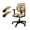 Cross Elk Deer, variant on FKELYI Cartooon Cat Print 2 Piece Office Chair Slipcovers with Armrest Covers Stretch Fabric Swivel Chair Cover for Computer Chair Armchair Washable Protector Home Office Decor