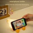 thumbnail image 2 of pequeña luz de noche Luz de noche Led para niños, lámpara de noche con forma de pato, luz nocturna de silicona para habitación de niños, dormitorio, sala de estar Romacci  pequeña luz de noche, 2 of 7