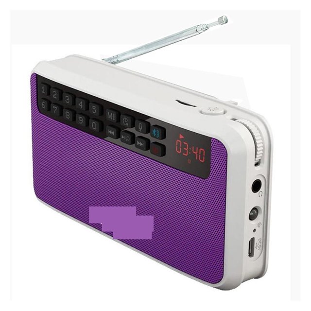 Stereo Bluetooth Speaker FM Radio Portable Speaker Radio Mp3 Play Sound Recording Hand Free for Phone And Flashlight ,Easy to Use