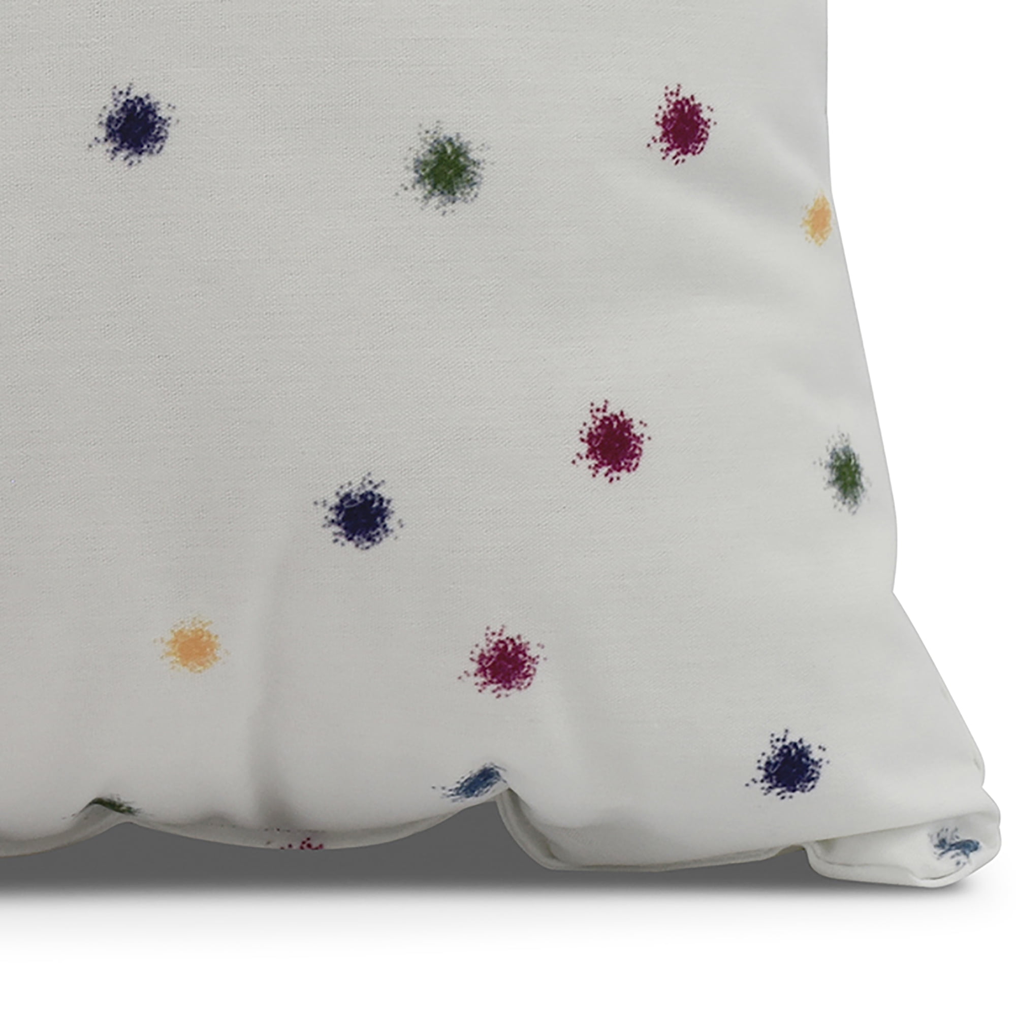 Simply Daisy, 18 x 18 inch,Veggie Dots Decorative Pillow,Green