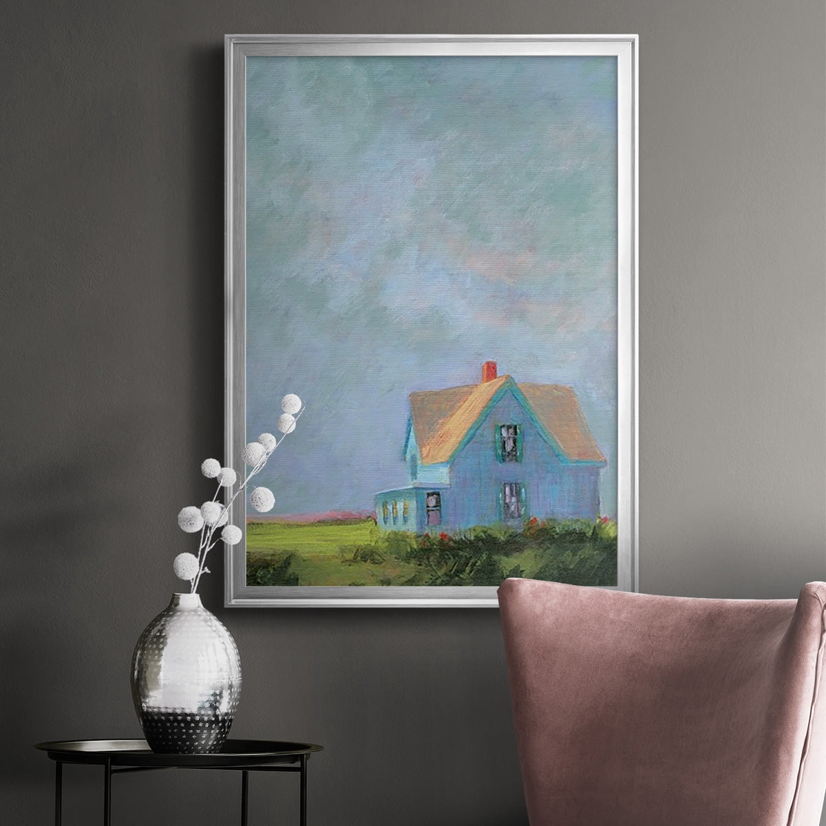 Blue Cape Premium Framed Print - Ready to Hang