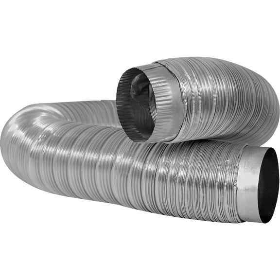 Dundas Jafine 0197939 Semi-Rigid Duct, 4 in. OD x 6 ft., Aluminum