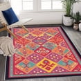thumbnail image 5 of 5.3'x7.5' large carpet for living room carpet rugs for living room southwestern area rug striped area rug western area rug, 5 of 10
