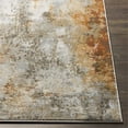 thumbnail image 3 of Surya Bilbao BBO-2307 94 x 120" Rectangle Fabric Rug in Gray/Brick Red, 3 of 6
