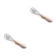 thumbnail image 4 of Moyic Batidor de huevos de mano de acero inoxidable Batidor manual Mezclador doméstico Utensilios de cocina Accesorios de cocina Color 10 pulgadas 2Conjunto, 4 of 6