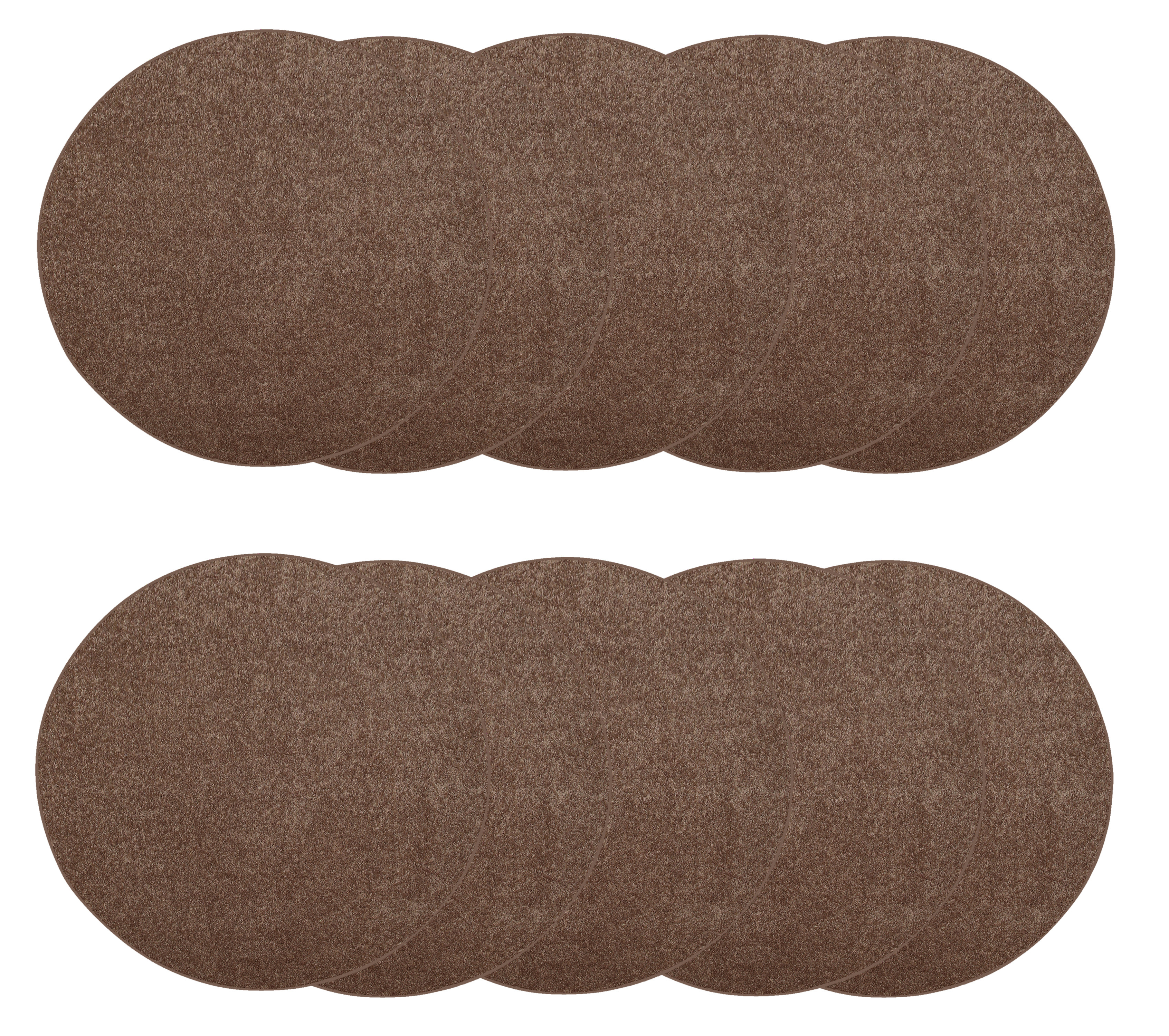 Brown Color Rug Furnish My Place Modern Plush Solid Brown Color Rug - Pets and Kids ...