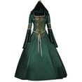 thumbnail image 2 of Women's Medieval Hooded Fancy Dress Victorian Dress, 2 of 6