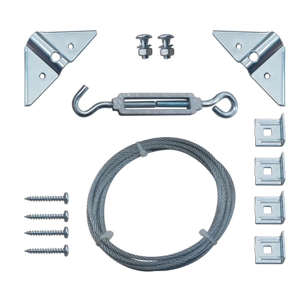 (2 pack) Hyper Tough Gate Hardware Essentials Anti-Sag Gate Latch Kit , Zinc Plated