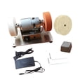 thumbnail image 1 of Mini Bench Grinder Pusher Arrancia resistente Benchtop Sander Bench Bench Herramienta de molienda para la mesa de encimera de trabajo de metal para el Estilo E, 1 of 8