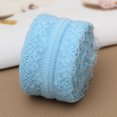 thumbnail image 1 of TopOne 10m/roll 4cm Wide Double-sided Lace Ribbon Decoration Handicraft Embroidered Net Clothing Accessories, 1 of 8