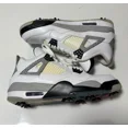 thumbnail image 4 of N I-K-E A i r-Jor-dan IV 4 White Cement Golf CU9981-100 mens 11, 4 of 6